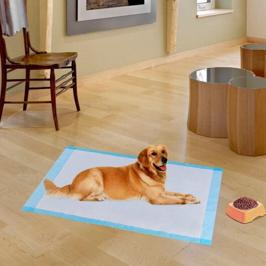 150  Pieces 24 x 36 Inch Pet Wee Pee Piddle Pad-S - Color: Light Blue - Size: S W2B
