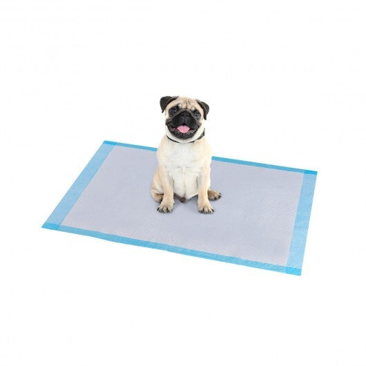 150  Pieces 24 x 36 Inch Pet Wee Pee Piddle Pad-S - Color: Light Blue - Size: S W2B