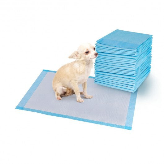 150  Pieces 24 x 36 Inch Pet Wee Pee Piddle Pad-S - Color: Light Blue - Size: S W2B