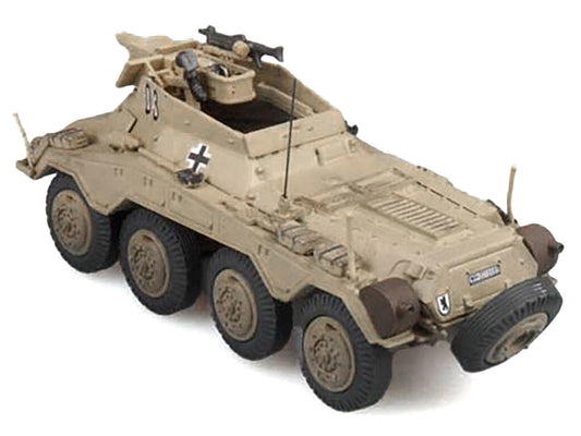 Sd.Kfz. 234/3 Armored Vehicle "#0 3rd Panzer Division Hungary" (1945) German Army 1/72 Diecast Model by Panzerstahl Panzerstahl