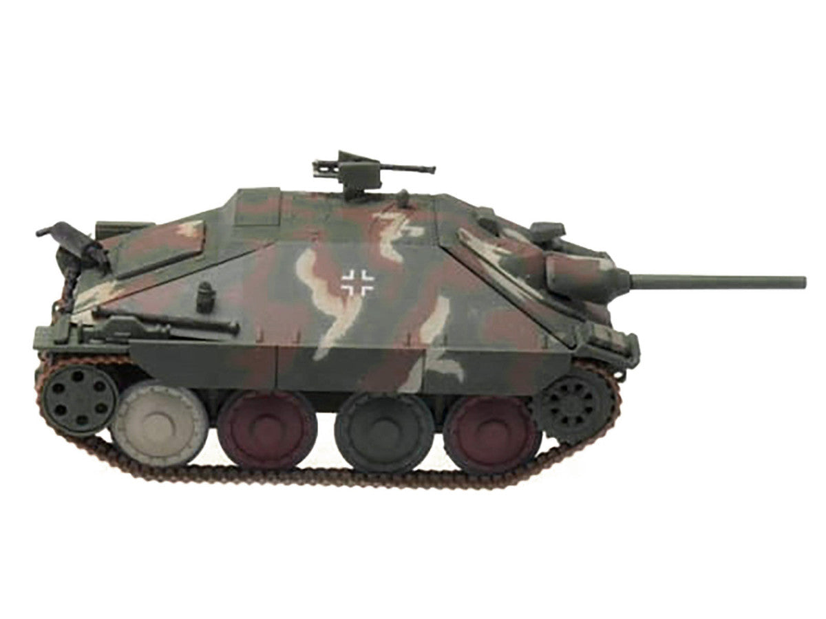 Hetzer (Starr) Tank Destroyer "Kampfgruppe Milowitz Prague" (1945) German Army 1/72 Diecast Model by Panzerstahl Panzerstahl