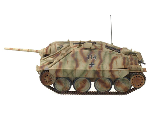 Hetzer (Early) Tank Destroyer "#114 Hilde Nove Mesto Czechoslovakia" (1945) German Army 1/72 Diecast Model by Panzerstahl Panzerstahl
