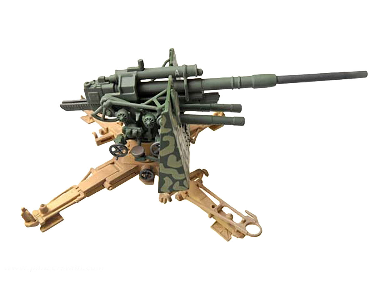8.8cm Flak36 Gun "FlaRgt. Hermann Goring Sicily" (1943) German Army 1/72 Diecast Model by Panzerstahl Panzerstahl