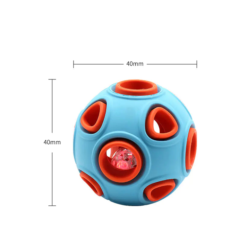 Glow-in-the-Dark Dog Toy Ball for Chewing (Medium/Large) Best YouTube Store