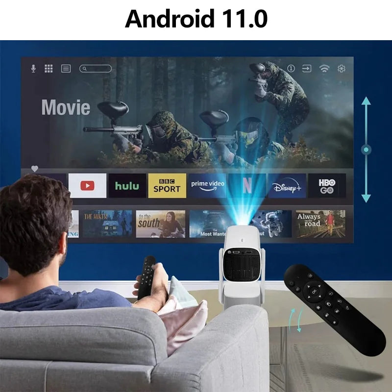 Portable 4K Android Projector Best YouTube Store