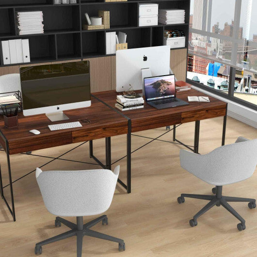 Versatile Home Office Desk and Storage Cabinet Bundle W2B