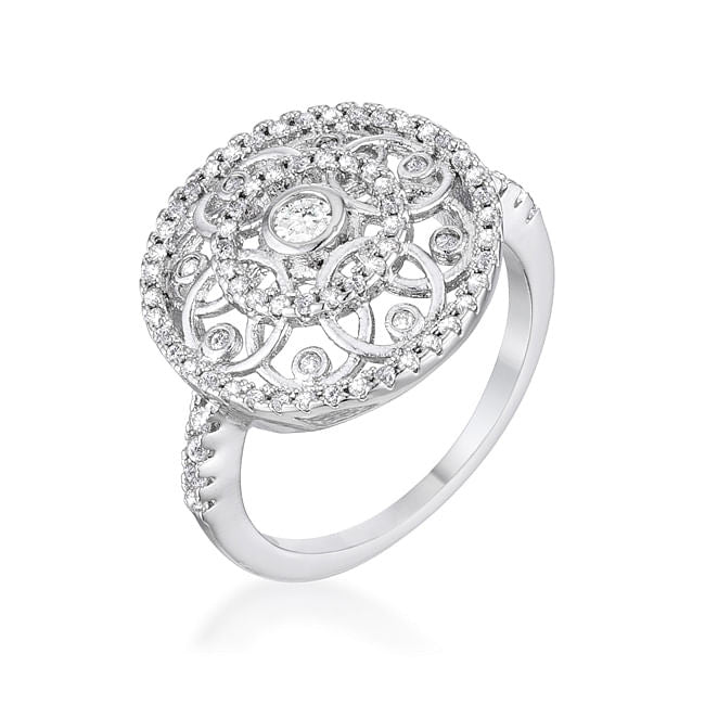 .5 Ct Interlocking Circles Ring with CZ LuxuryLifeWay Online Store