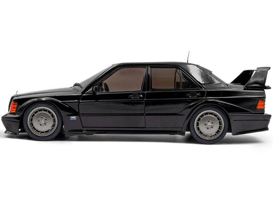 Mercedes Benz 190 Evolution II (W201) "Solido Works" Black 1/18 Diecast Model Car by Solido Solido