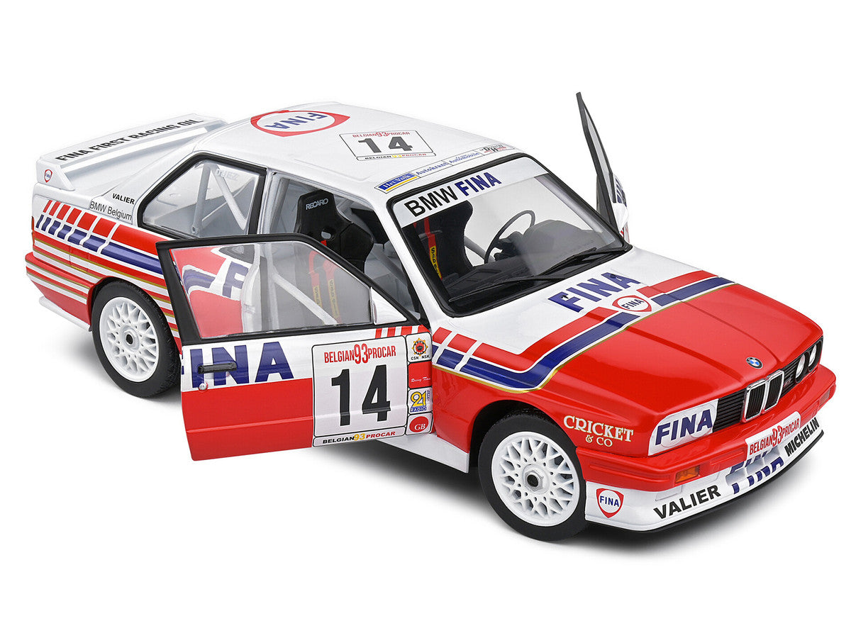 BMW E30 M3 #14 Marc Duez "Belgian Procar Championship" (1993) "Competition" Series 1/18 Diecast Model Car by Solido Solido