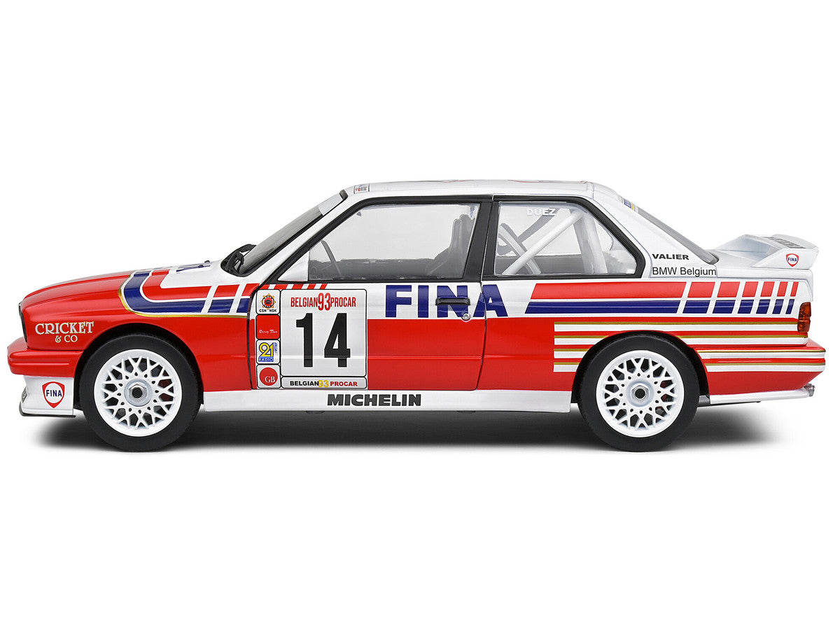 BMW E30 M3 #14 Marc Duez "Belgian Procar Championship" (1993) "Competition" Series 1/18 Diecast Model Car by Solido Solido