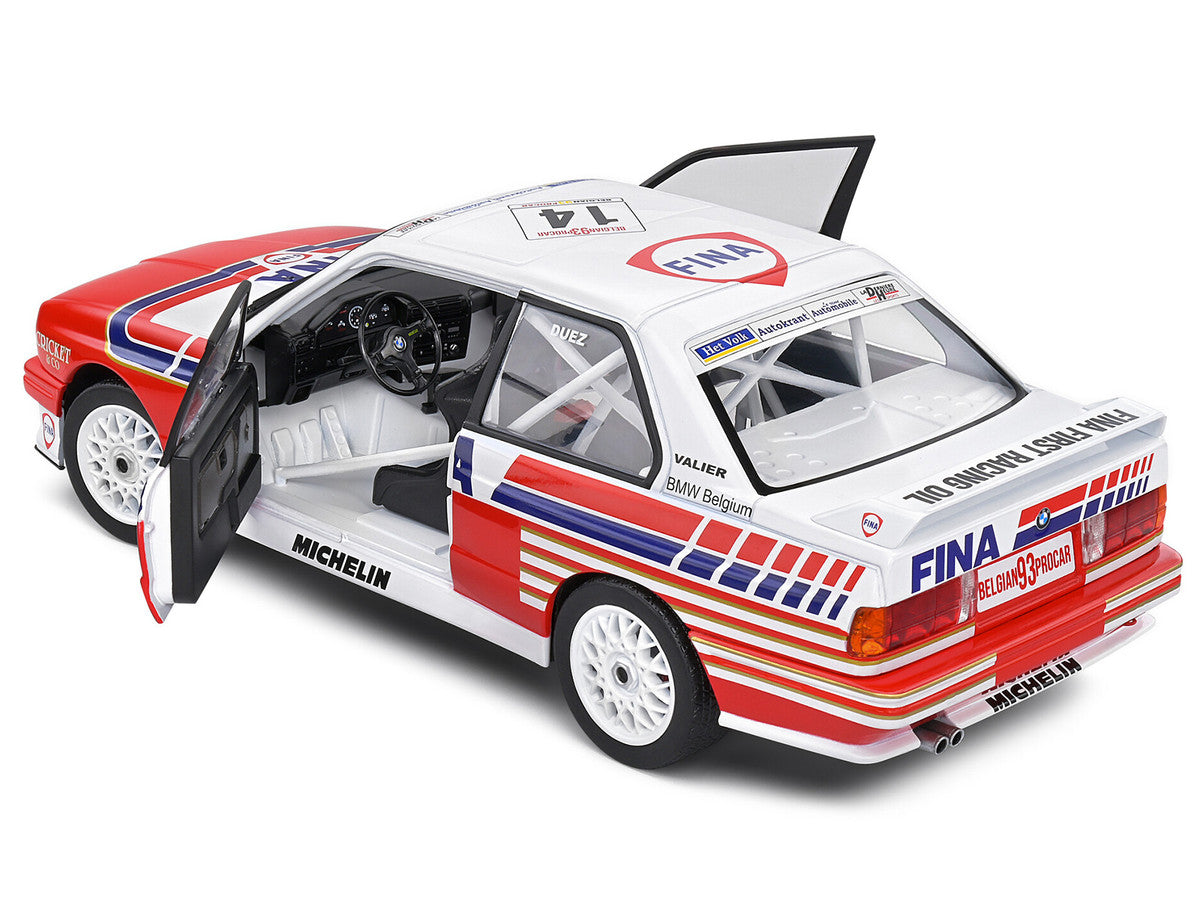BMW E30 M3 #14 Marc Duez "Belgian Procar Championship" (1993) "Competition" Series 1/18 Diecast Model Car by Solido Solido
