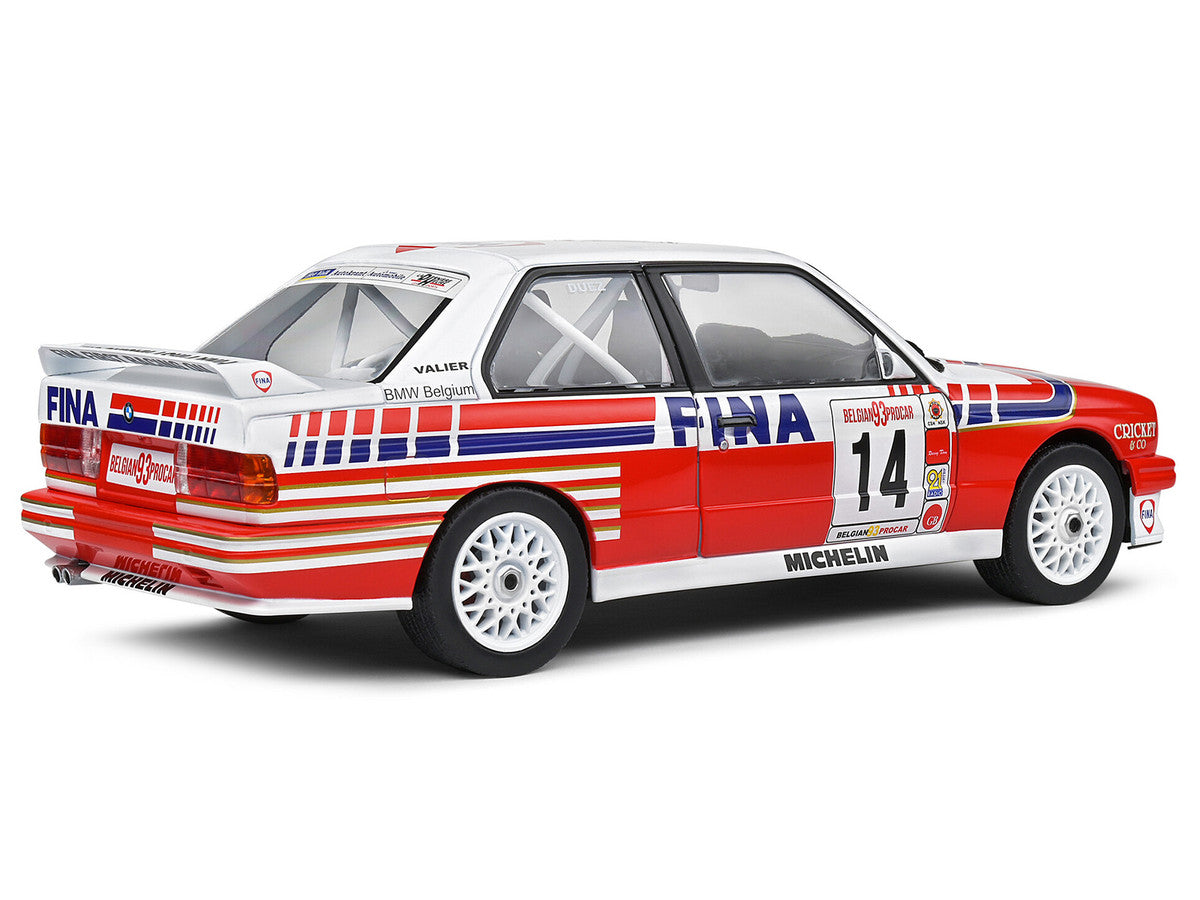 BMW E30 M3 #14 Marc Duez "Belgian Procar Championship" (1993) "Competition" Series 1/18 Diecast Model Car by Solido Solido