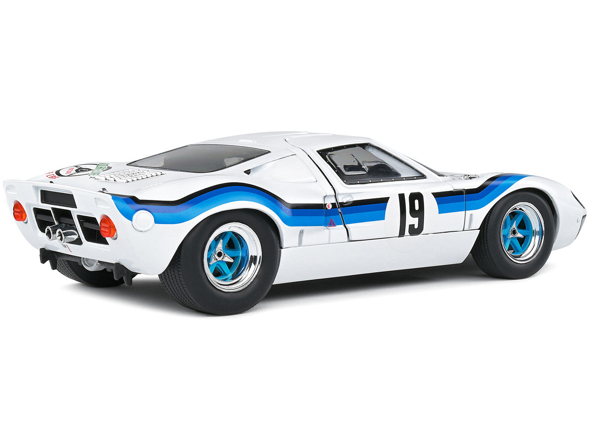 Ford GT40 MK.1 RHD (Right Hand Drive) #19 Emilio Marta "Angola Championship" (1973) "Competition" Series 1/18 Diecast Model Car by Solido Solido