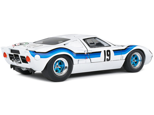 Ford GT40 MK.1 RHD (Right Hand Drive) #19 Emilio Marta "Angola Championship" (1973) "Competition" Series 1/18 Diecast Model Car by Solido Solido