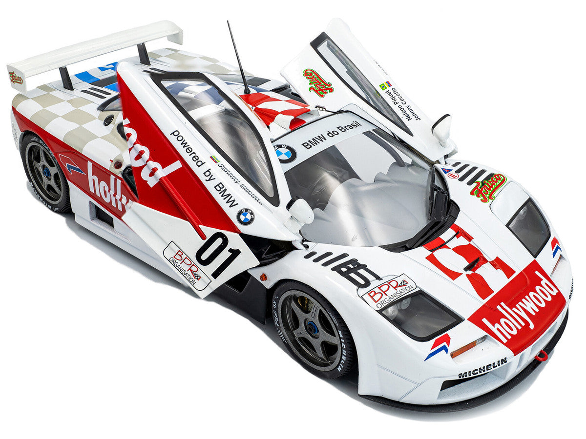 McLaren F1 GTR Short Tail #01 Nelson Piquet - Johnny Cecotto Winner "2 Hours of Brasilia" (1996) "Competition" Series 1/18 Diecast Model Car by Solido-3