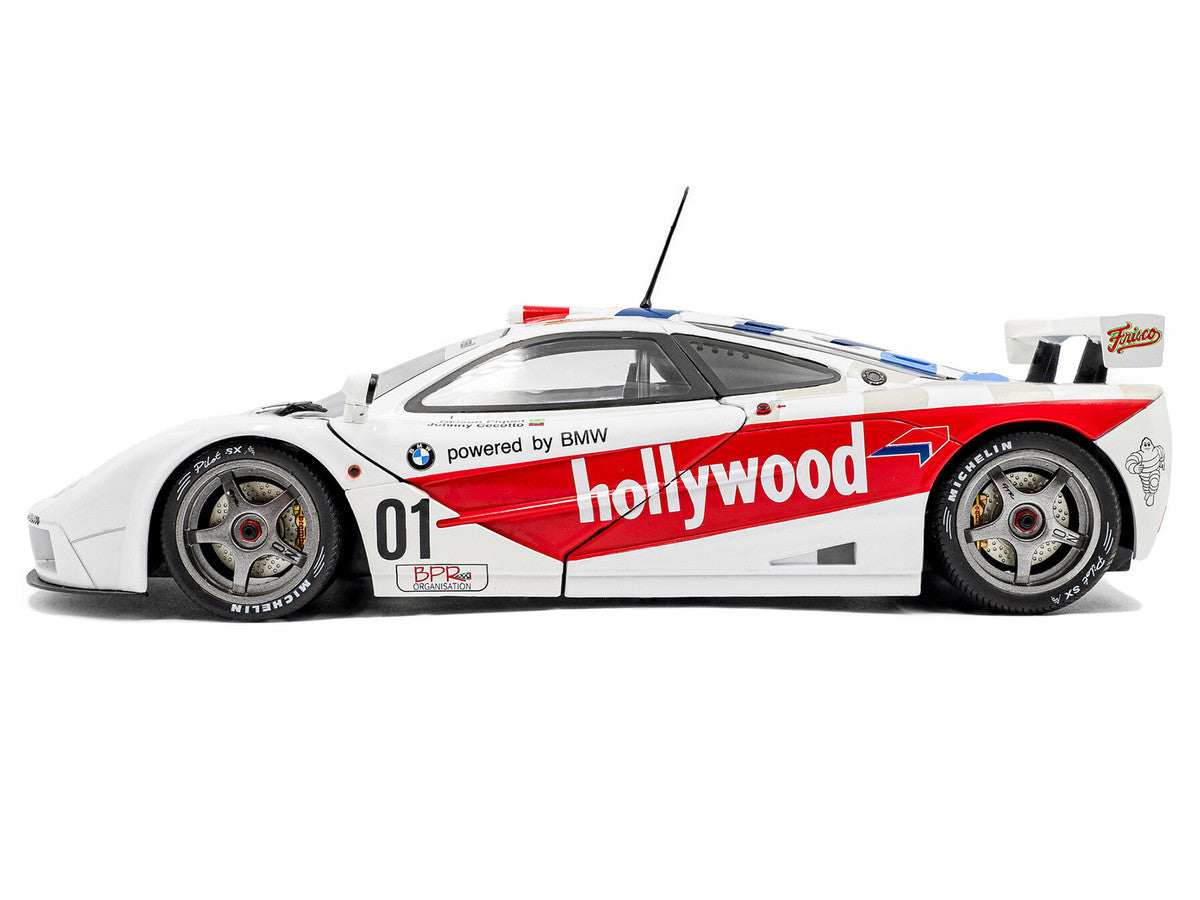 McLaren F1 GTR Short Tail #01 Nelson Piquet - Johnny Cecotto Winner "2 Hours of Brasilia" (1996) "Competition" Series 1/18 Diecast Model Car by Solido-0