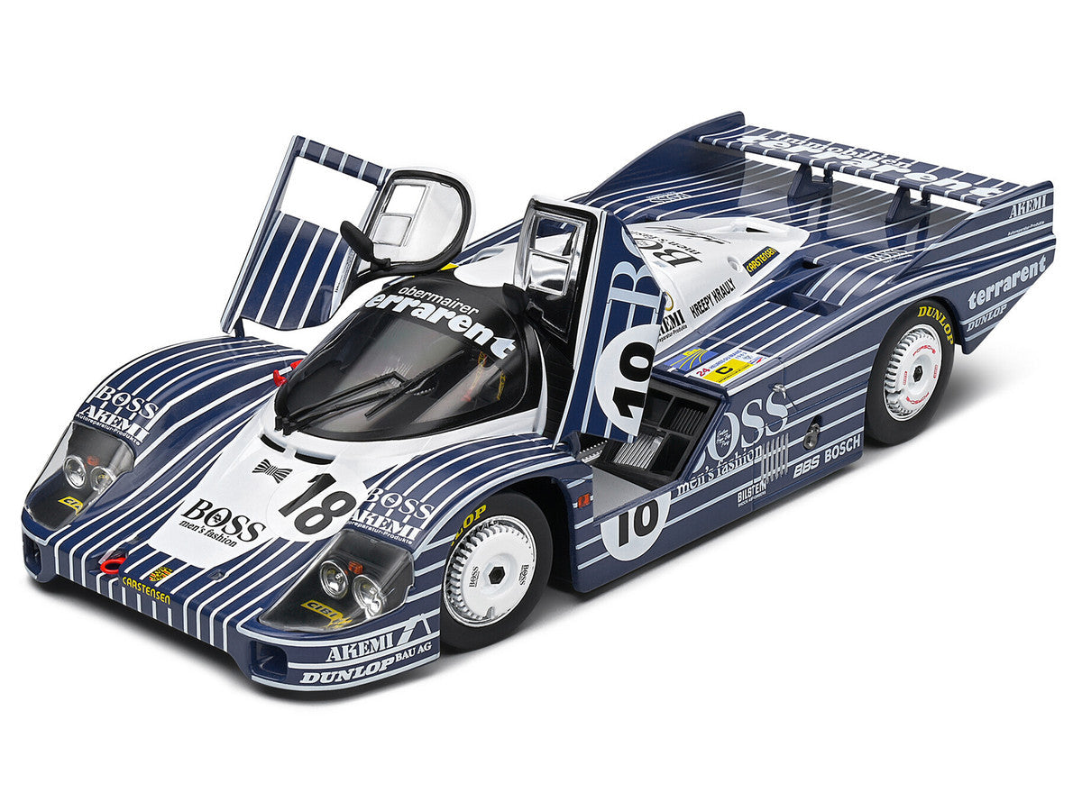 Porsche 956LH #18 Jurgen Lassig - Axel Plankenhorn - Desire Wilson "24 Hours of Le Mans" (1983) "Competition" Series 1/18 Diecast Model Car by Solido Solido