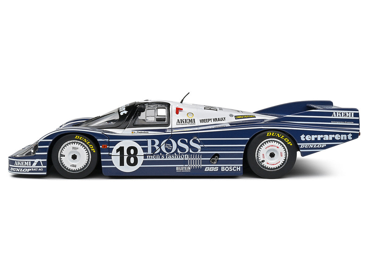 Porsche 956LH #18 Jurgen Lassig - Axel Plankenhorn - Desire Wilson "24 Hours of Le Mans" (1983) "Competition" Series 1/18 Diecast Model Car by Solido Solido