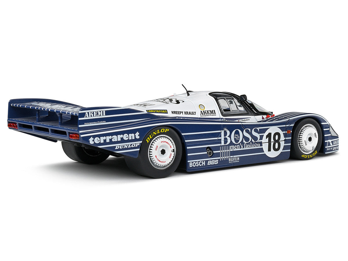 Porsche 956LH #18 Jurgen Lassig - Axel Plankenhorn - Desire Wilson "24 Hours of Le Mans" (1983) "Competition" Series 1/18 Diecast Model Car by Solido Solido