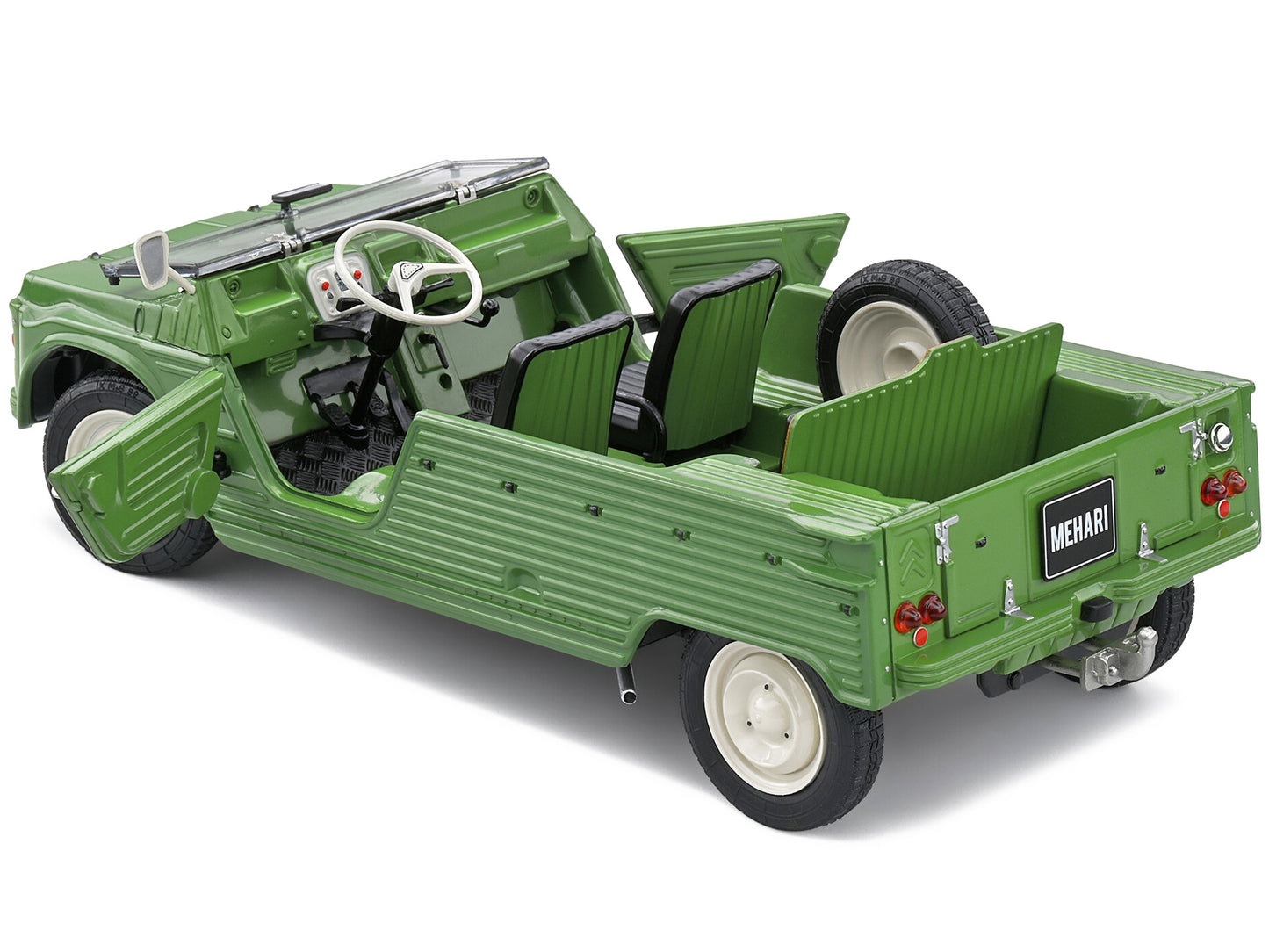 1970 Citroen Mehari MK.1 Vert Montana Green 1/18 Diecast Model Car by Solido