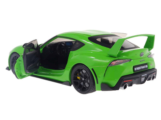 2023 Toyota GR Supra "StreetFighter" Green 1/18 Diecast Model Car by Solido Solido