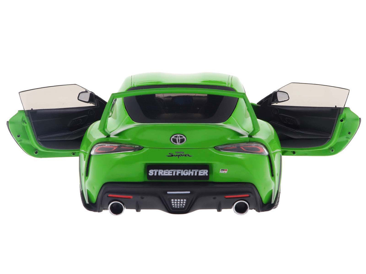 2023 Toyota GR Supra "StreetFighter" Green 1/18 Diecast Model Car by Solido Solido