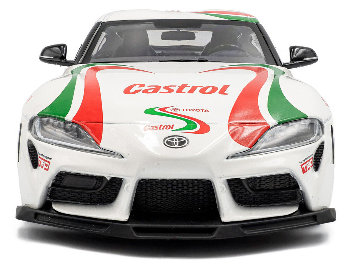 2024 Toyota GR Supra #36 "Toyota Racing Tribute" White with Green and Red Graphics 1/18 Diecast Model Car by Solido-3
