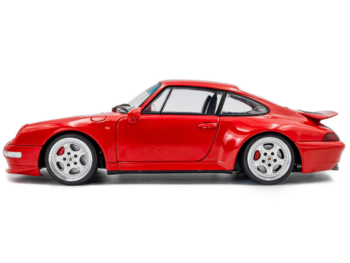 1997 Porsche 911 (993) Carrera RS Guards Red 1/18 Diecast Model Car by Solido Solido