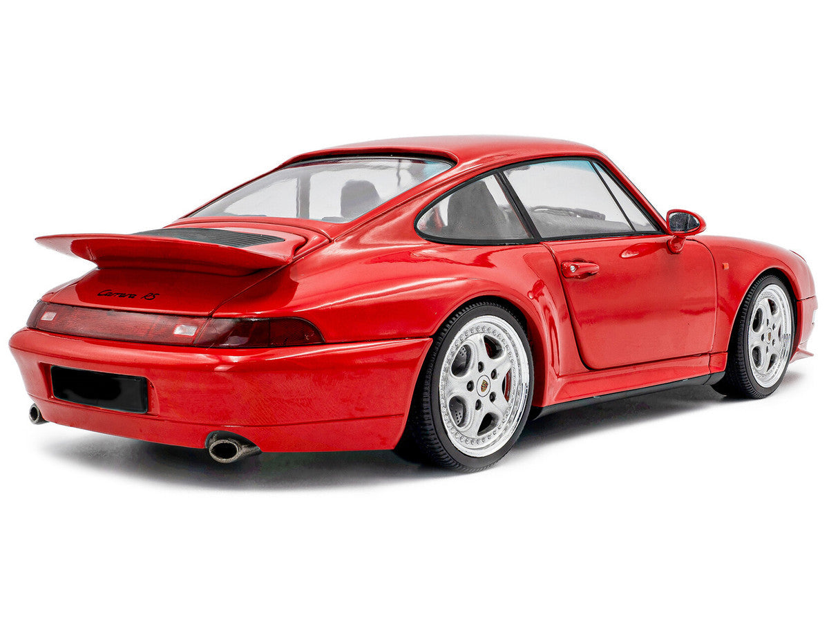 1997 Porsche 911 (993) Carrera RS Guards Red 1/18 Diecast Model Car by Solido Solido