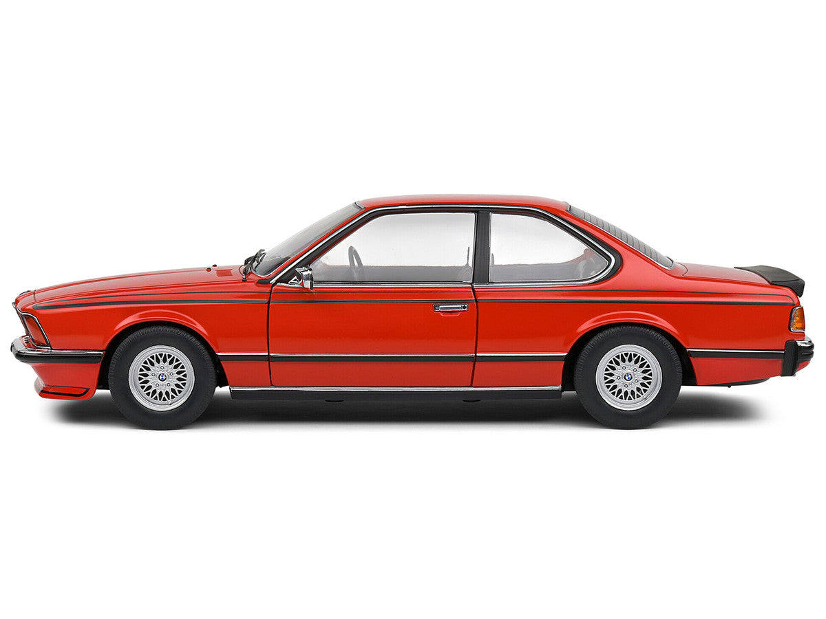 1984 BMW 635 CSI (E24) Henna Red 1/18 Diecast Model Car by Solido Solido