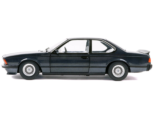 1984 BMW 635 CSI (E24) Macau Blue Metallic 1/18 Diecast Model Car by Solido-0