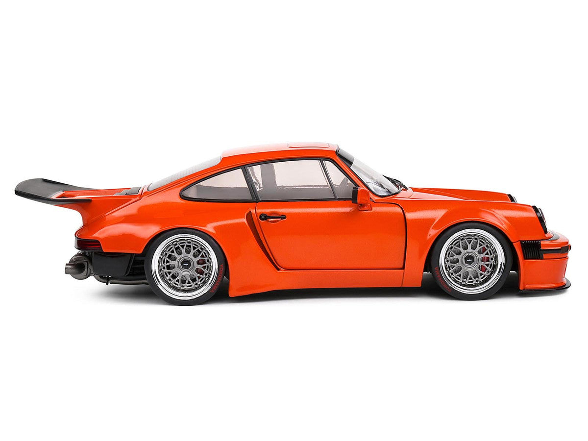 2022 Porsche 911 KS-R Orange Metallic 1/18 Diecast Model Car by Solido Solido