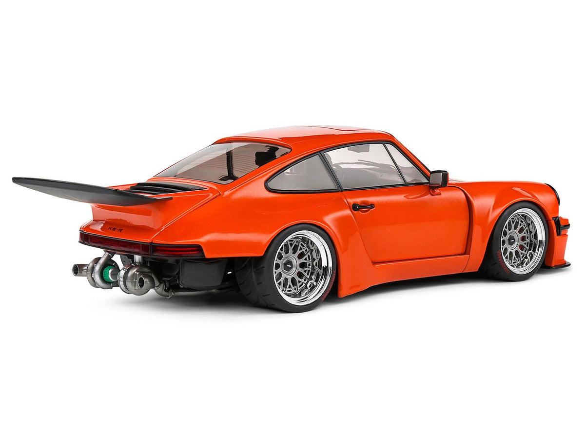 2022 Porsche 911 KS-R Orange Metallic 1/18 Diecast Model Car by Solido Solido