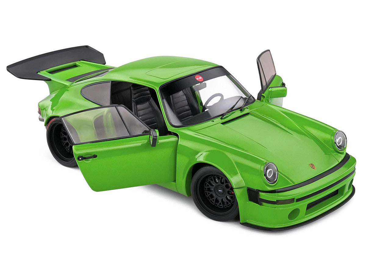 2022 Porsche 911 KS-R Green Metallic 1/18 Diecast Model Car by Solido-3