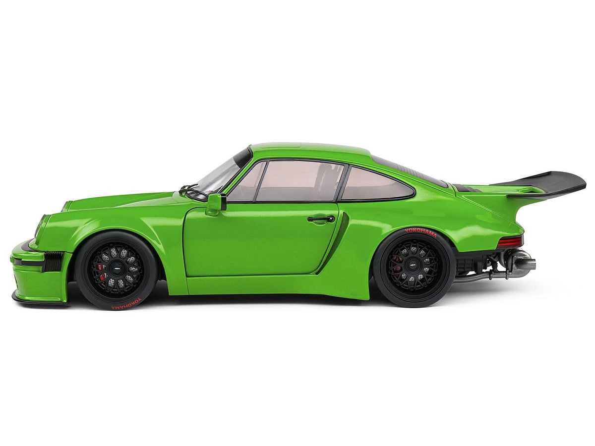 2022 Porsche 911 KS-R Green Metallic 1/18 Diecast Model Car by Solido-1