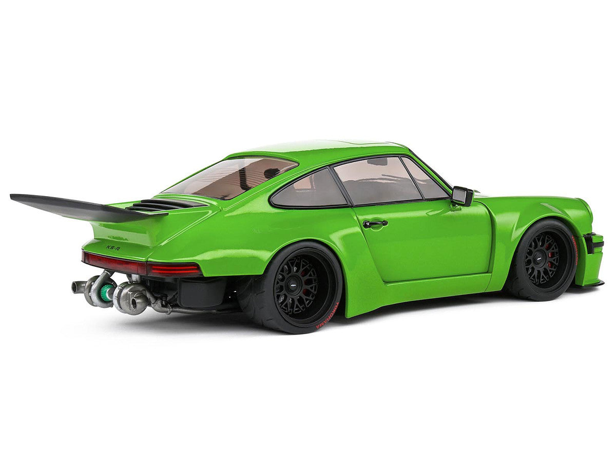 2022 Porsche 911 KS-R Green Metallic 1/18 Diecast Model Car by Solido-0