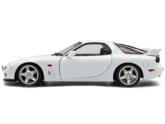 2001 Mazda RX7 Type RS (FD3S) RHD (Right Hand Drive) White 1/18 Diecast Model Car by Solido Solido
