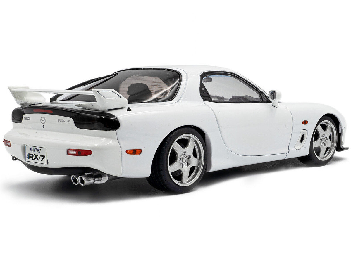 2001 Mazda RX7 Type RS (FD3S) RHD (Right Hand Drive) White 1/18 Diecast Model Car by Solido Solido