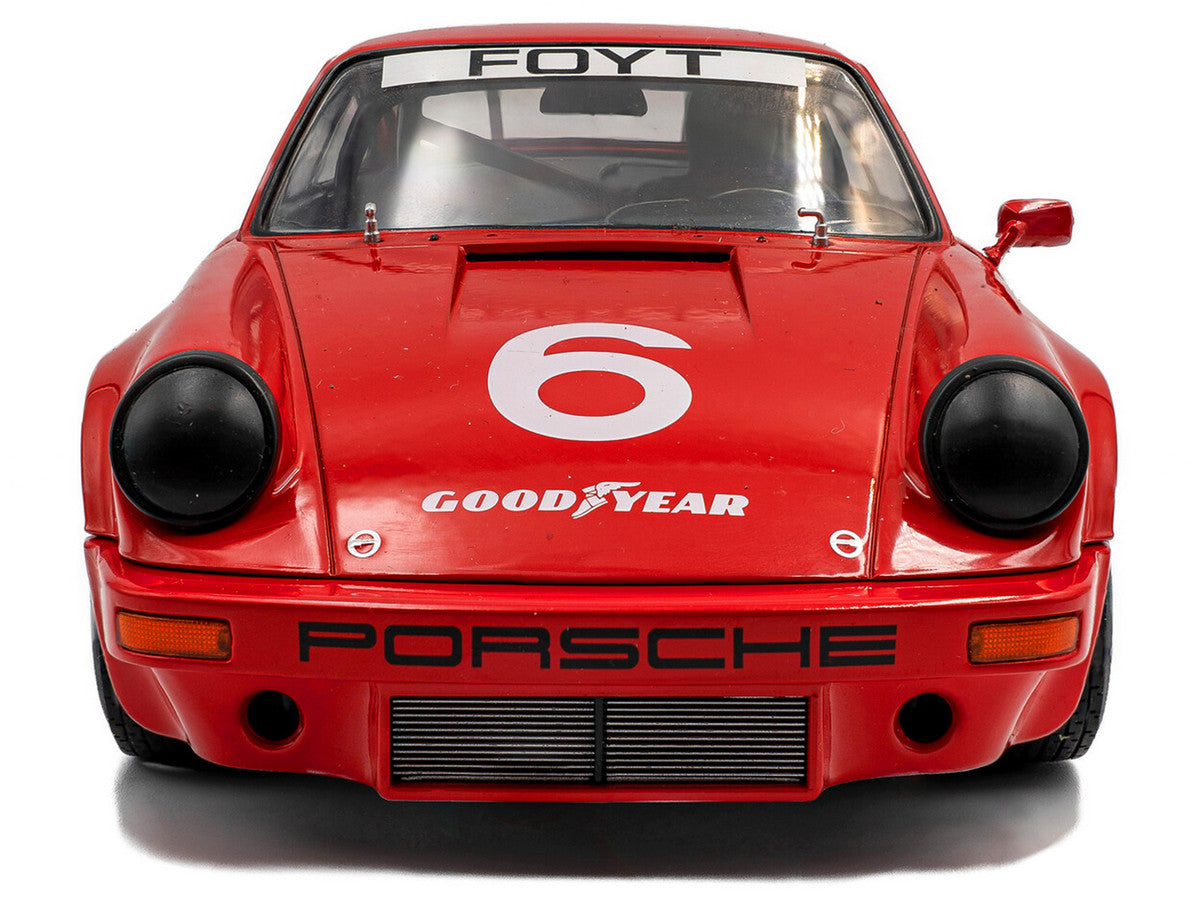 Porsche 911 IROC #6 A.J. Foyt "International Race of Champions" (1974) 1/18 Diecast Model Car by Solido-3
