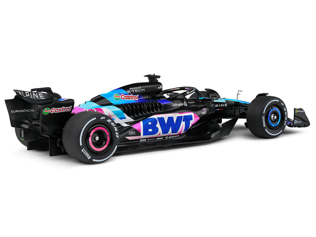 Alpine A524 Presentation Edition "BWT" "Formula One F1 World Championship" (2024) "Competition" Series 1/18 Diecast Model Car by Solido-3