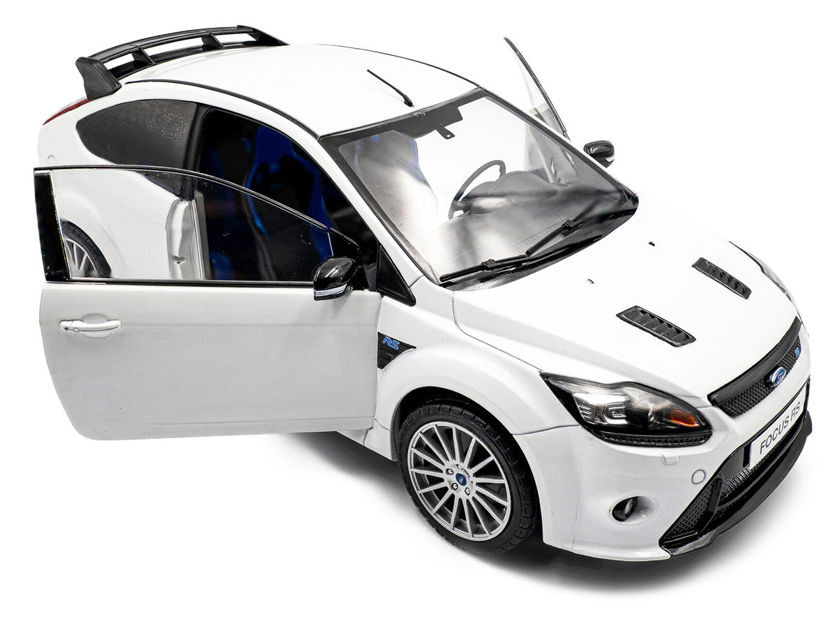 2009 Ford Focus RS MK2 Frozen White 1/18 Diecast Model Car by Solido Solido