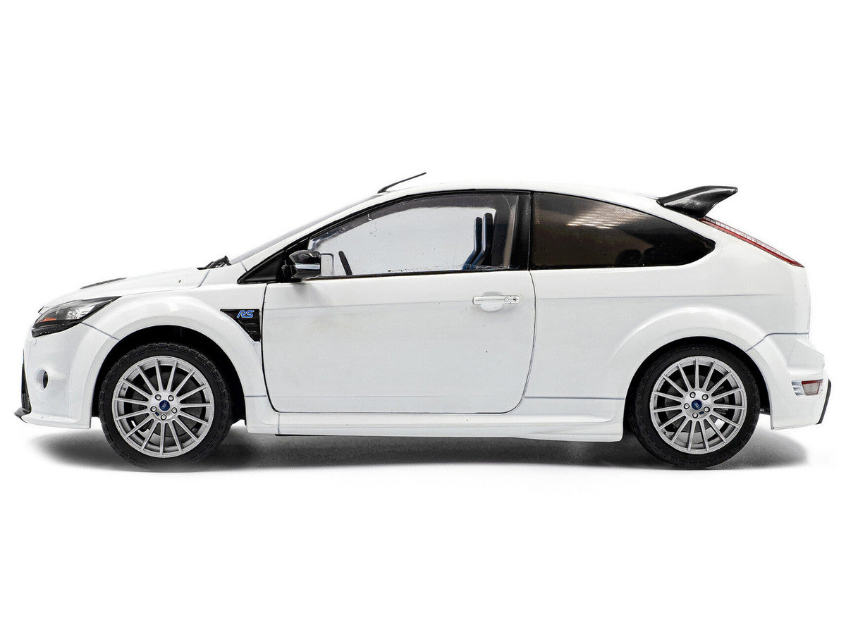 2009 Ford Focus RS MK2 Frozen White 1/18 Diecast Model Car by Solido Solido