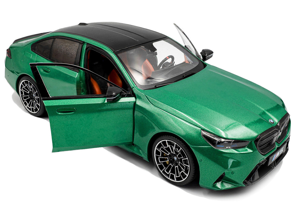 2025 BMW M5 Isle of Man Green Metallic 1/18 Diecast Model Car by Solido-3