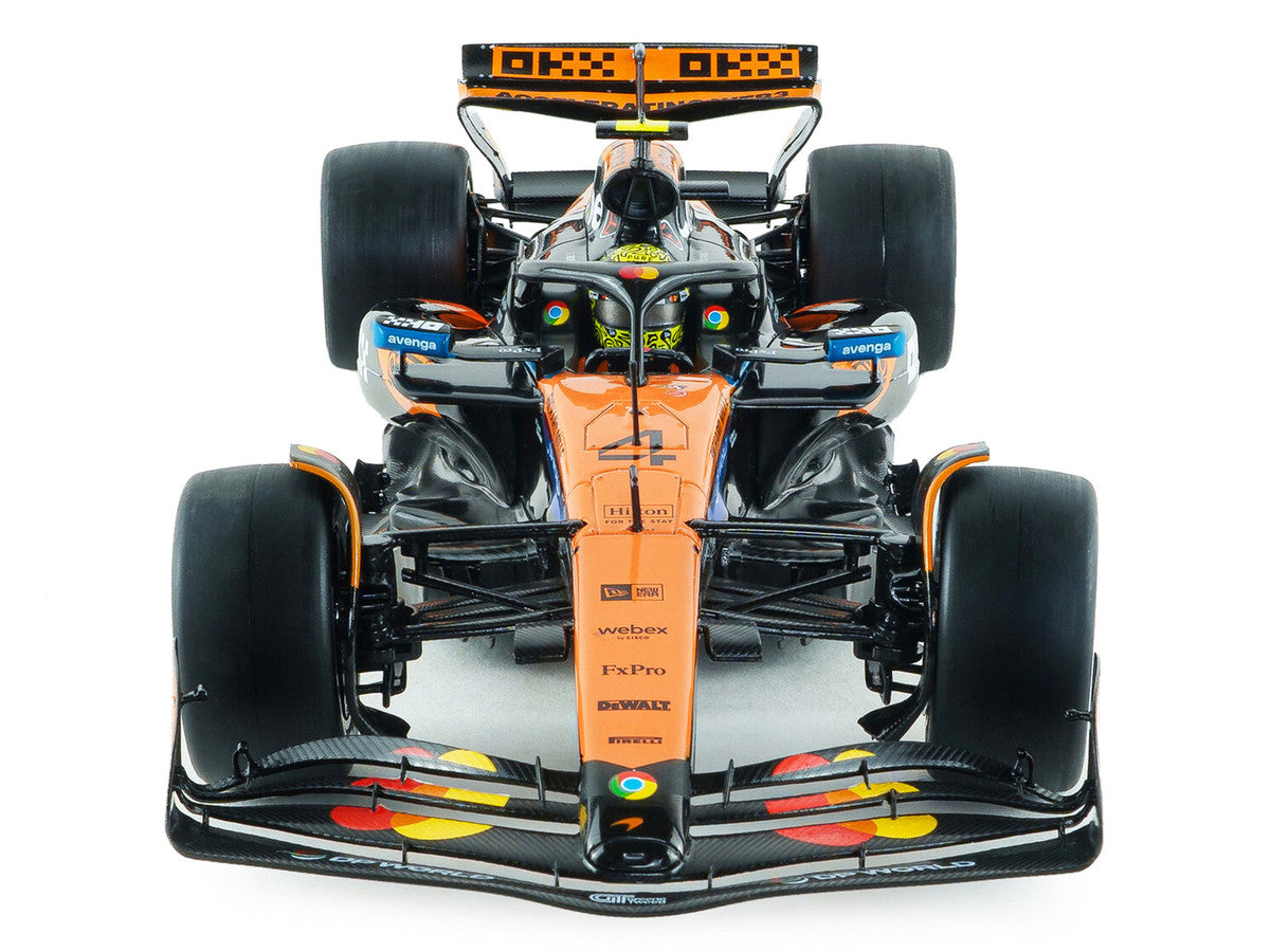 McLaren MCL39 #4 Lando Norris "OKX" Winner Formula One F1 "Australian GP" (2025) "Competition" Series 1/18 Diecast Model Car by Solido Solido