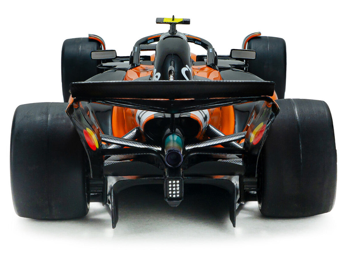 McLaren MCL39 #4 Lando Norris "OKX" Winner Formula One F1 "Monaco GP" (2025) "Competition" Series 1/18 Diecast Model Car by Solido-4