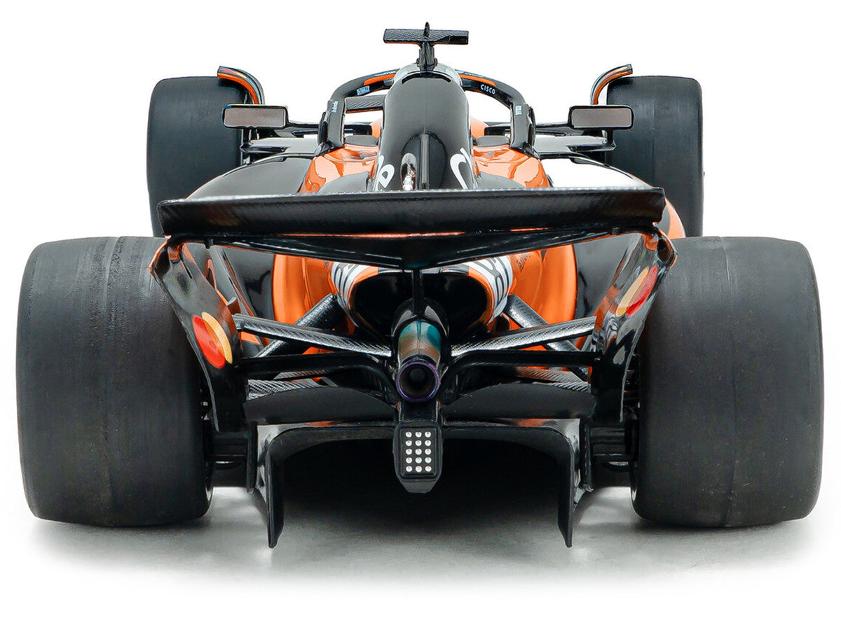 McLaren MCL39 #81 Oscar Piastri "OKX" 3rd Place Formula One F1 "Monaco GP" (2025) "Competition" Series 1/18 Diecast Model Car by Solido Solido