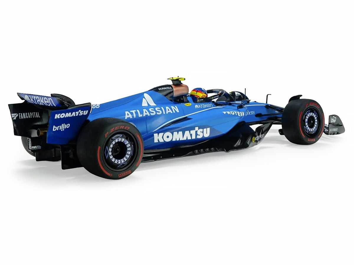 Williams FW47 #55 Carlos Sainz "Atlassian" Formula One F1 "Australian GP" (2025) "Competition" Series 1/18 Diecast Model Car by Solido Solido