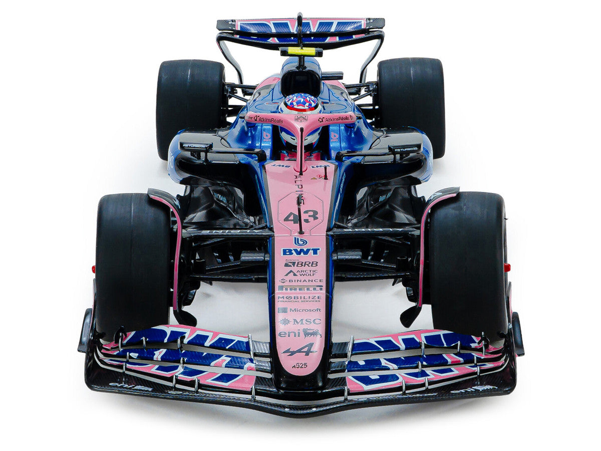 Alpine A525 #43 Franco Colapinto "BWT" Formula One F1 "Canadian GP" (2025) "Competition" Series 1/18 Diecast Model Car by Solido Solido