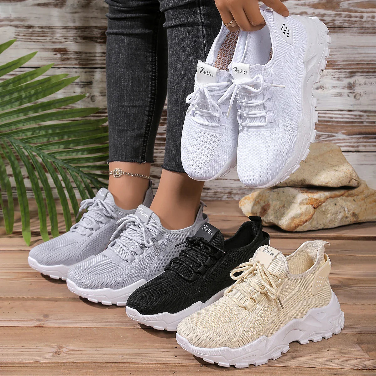 Women's sports shoes 2026，Breathable single mesh shoes, Women's casual and Versatile sports shoes LadyShow.Store