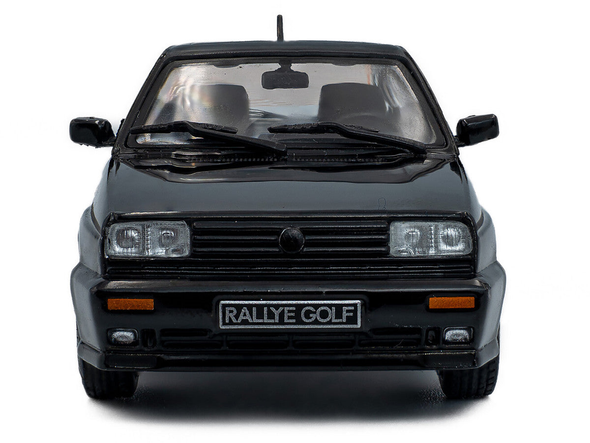 1989 Volkswagen Golf Rallye G60 Black 1/43 Diecast Model Car by Solido Solido